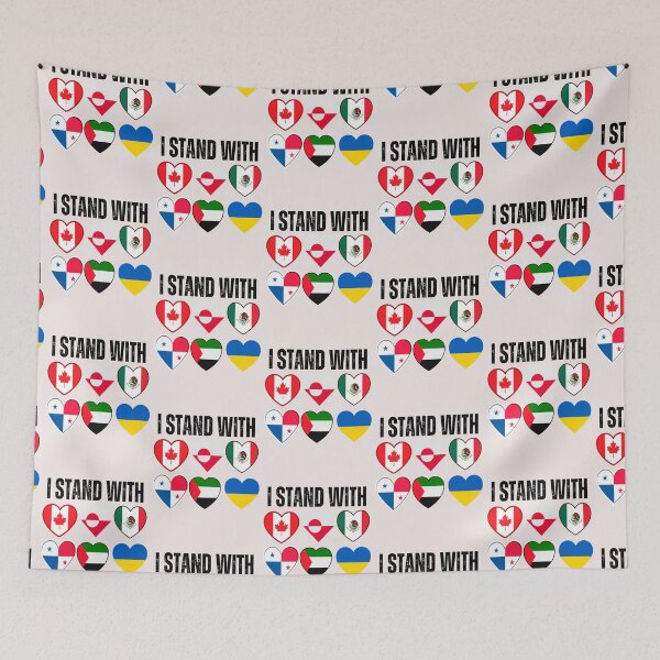 Item preview, I stand  with Canada Greenland Mexico Panama Gaza Ukraine 2025 designed and sold by erozzz.