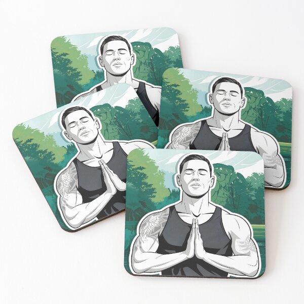 Item preview,  Real Men Do Yoga! designed and sold by Vivid Art Zone.