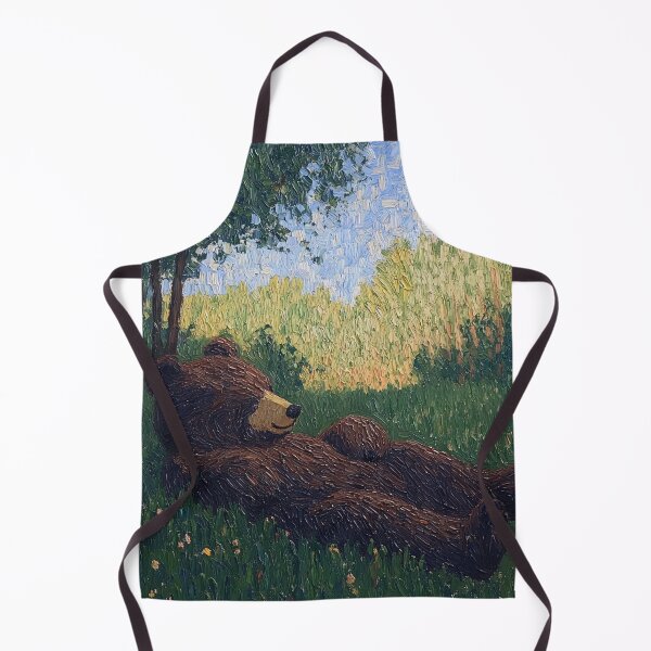 Item preview, Bear | Post-impressionist painting style designed and sold by ComicsFactory.