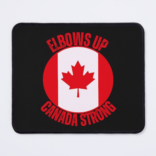 Item preview, Elbows Up, Canada Strong: Canadian Pride Design With Maple Leaf Flag and Inspiring Message designed and sold by elynne9.