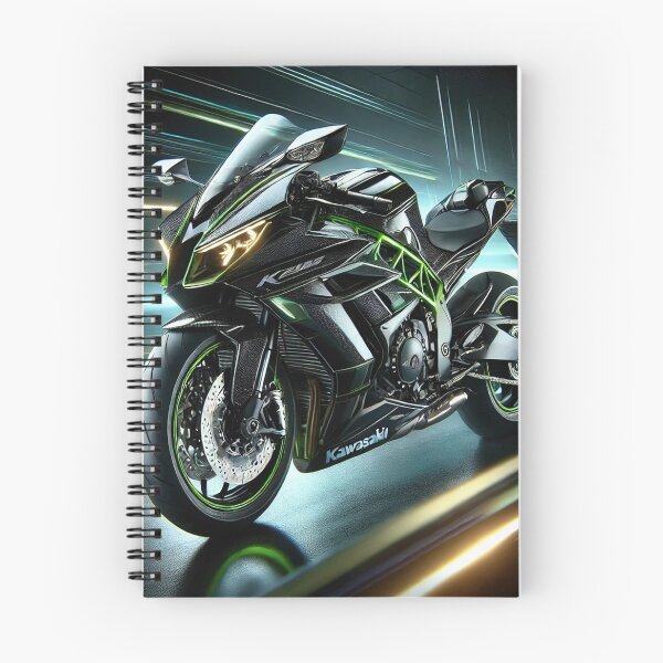 Item preview,  Kawasaki H2 Supercharged Beast – Futuristic Motorcycle Art  designed and sold by AkilaCreations .