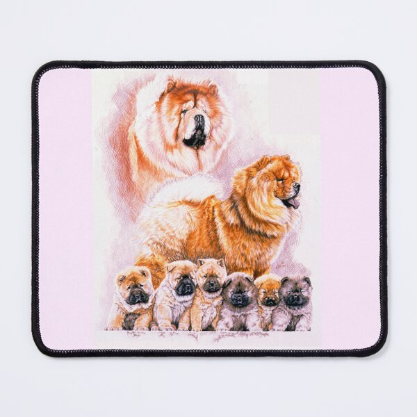 Item preview, Chow Chow and Family Gallimaufry designed and sold by BarbBarcikKeith.