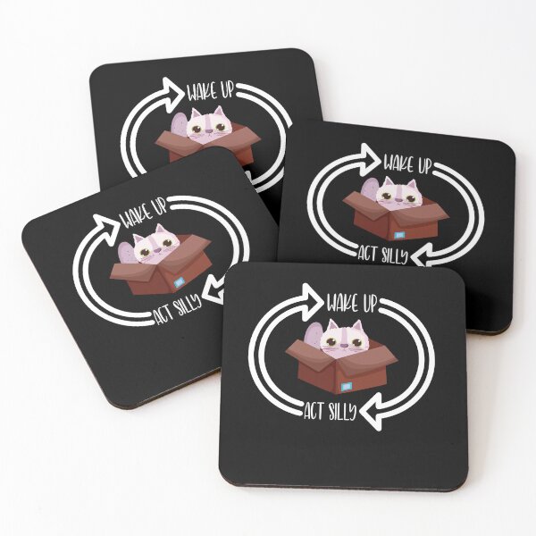 Item preview, Wake Up Act Silly Cat Funny Animal Kitten Lovers designed and sold by Dressed For  Duty.
