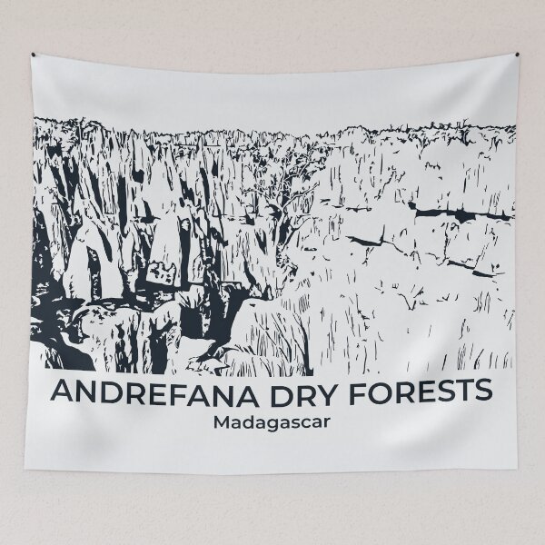 Item preview, Andrefana Dry Forests - Madagascar designed and sold by Lakeric Cityscapes.