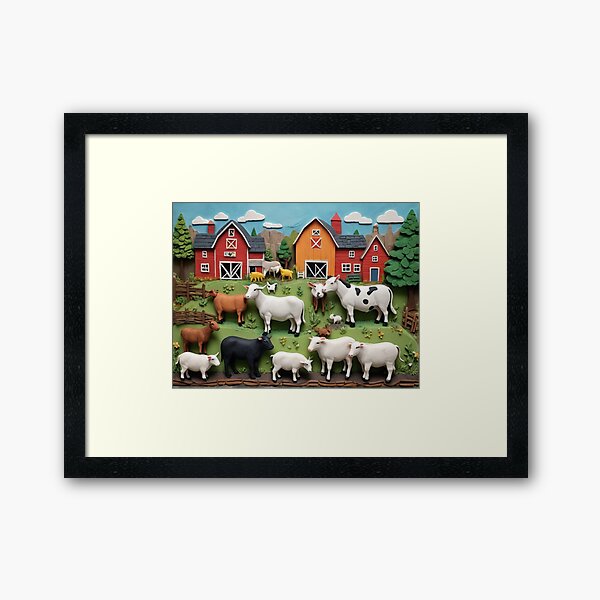 Item preview, Cute cows animal farm 2 designed and sold by Reignchaos80.