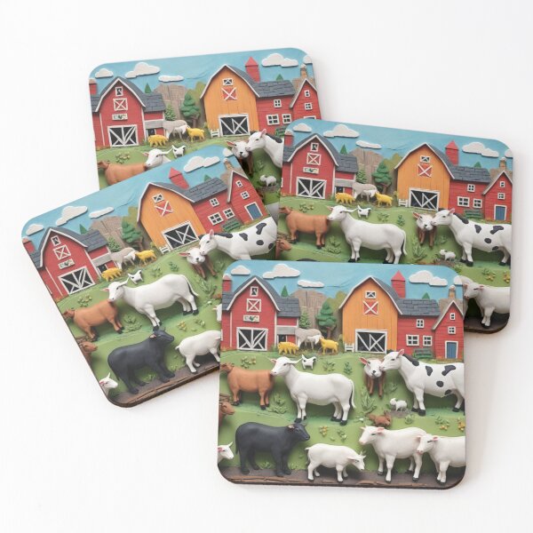 Item preview, Cute cows animal farm 2 designed and sold by Reignchaos80.