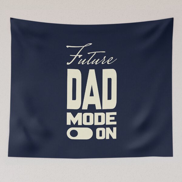 Item preview, FUTURE DAD MODE ON, Unique designed and sold by villacreativa.
