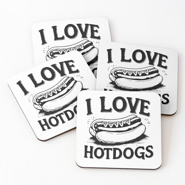 Item preview, I Love Hotdogs: Tasty & Fun designed and sold by postprocess.