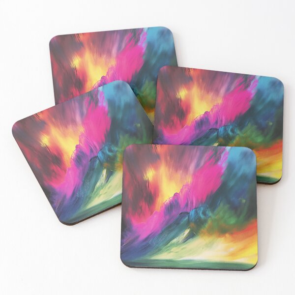 Item preview, Aurora Flame Over the Mountains designed and sold by SteadyRolling.
