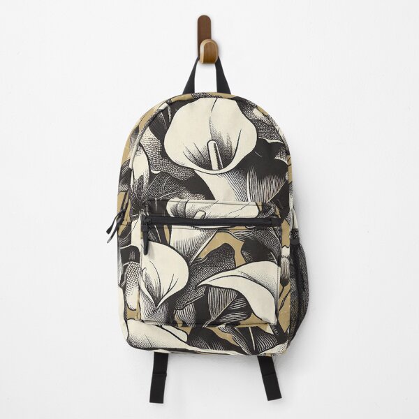 Item preview, Elegant Calla Lily Monochrome Print designed and sold by zzz888.