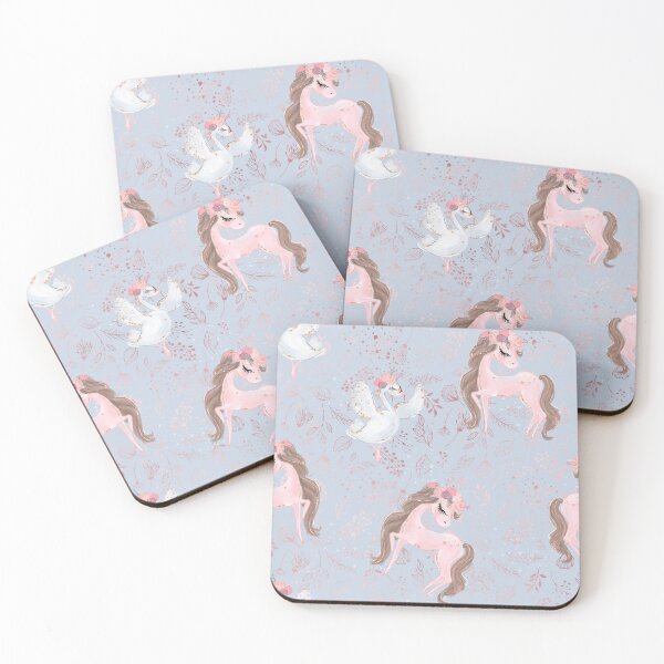 Item preview, Swans and Ponies Pattern designed and sold by KaramfilaS.