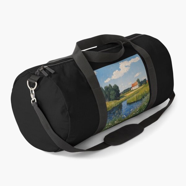 Item preview, Belarus landscape | Post-impressionist painting style designed and sold by ComicsFactory.