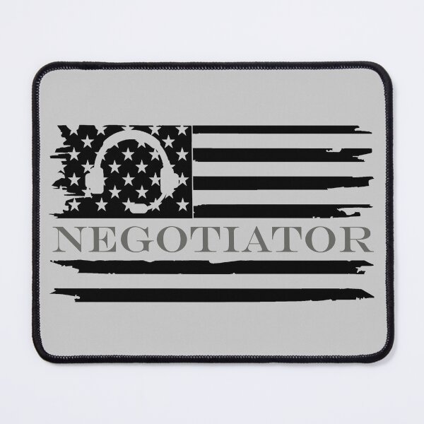 Item preview, Negotiator flag on gray designed and sold by DRJ21.
