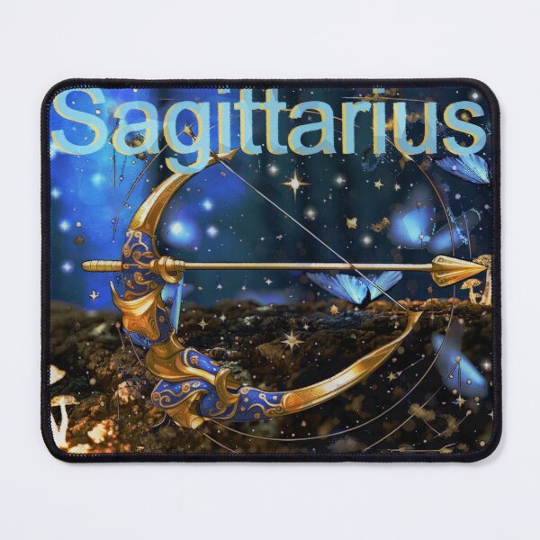 Item preview, Sagittarius Pop Art Bow Arrow and Butterflies designed and sold by Helios Be. Lavsh.
