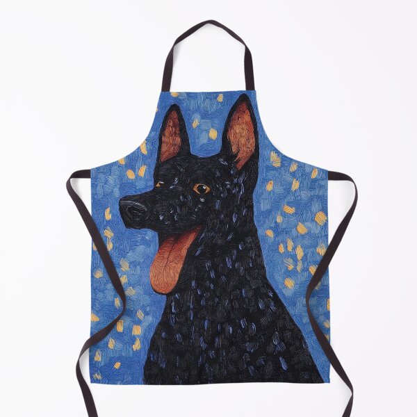 Item preview, Belgian Shepherd | Post-impressionist painting style designed and sold by ComicsFactory.