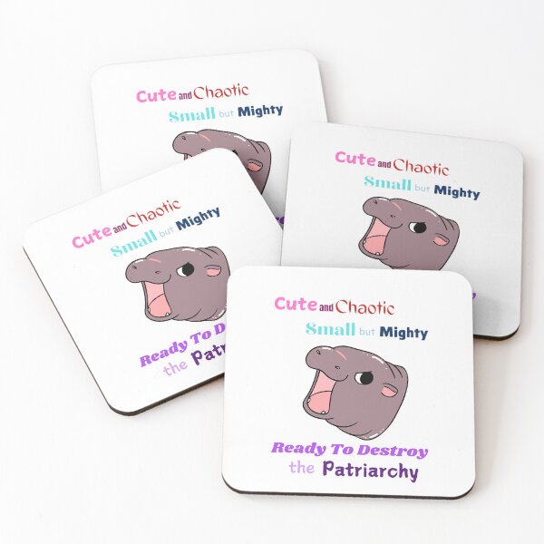 Item preview, Cute and Chaotic, Ready to Destroy the Patriarchy designed and sold by piscesmoon22.
