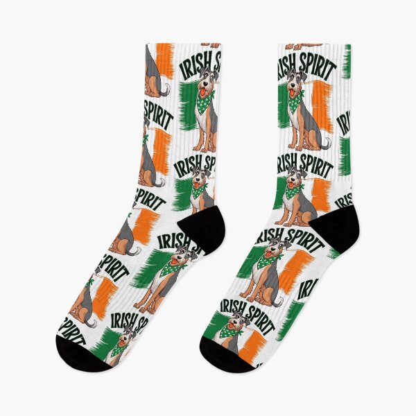 Item preview, Irish Spirit – St. Patrick’s Day Terrier Dog designed and sold by Taans-Creation.