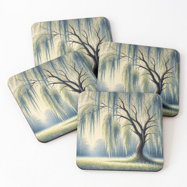 Item preview, Whispering Willow – Enchanted Tree Art designed and sold by MoonBliss-co-uk.