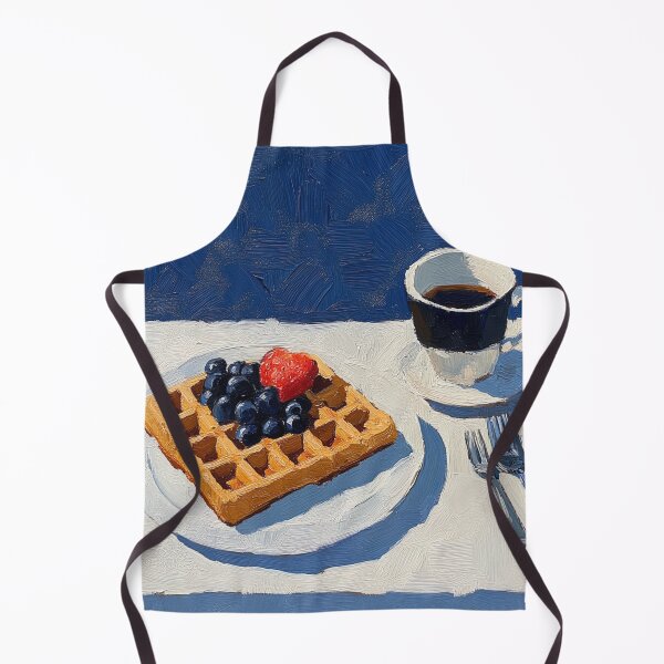Item preview, Belgian waffle | Post-impressionist painting style designed and sold by ComicsFactory.