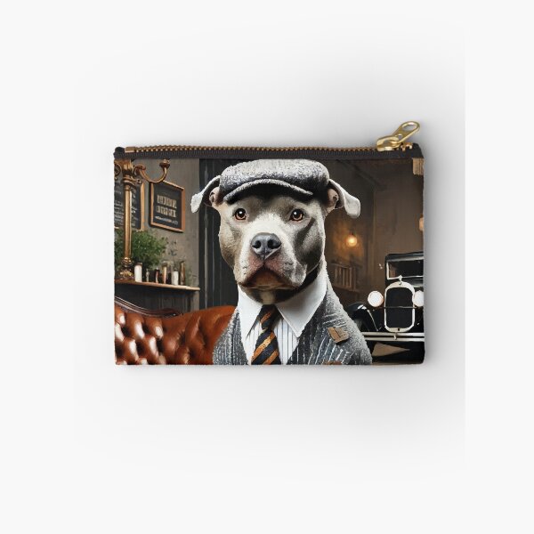 Item preview, The Peaky Pitbull: 1920s Gangster Elegance designed and sold by AbstractAnom.