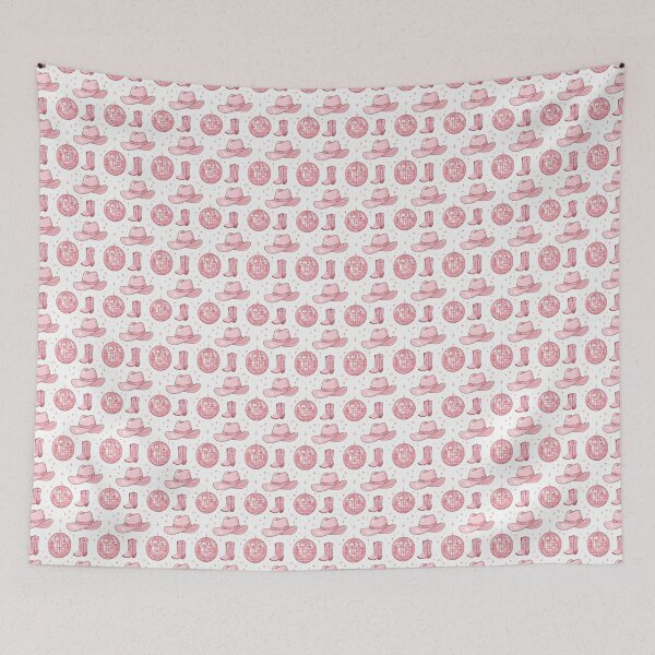 Item preview, Pink Disco Cowgirl Pattern designed and sold by CreatedbyKandJ.