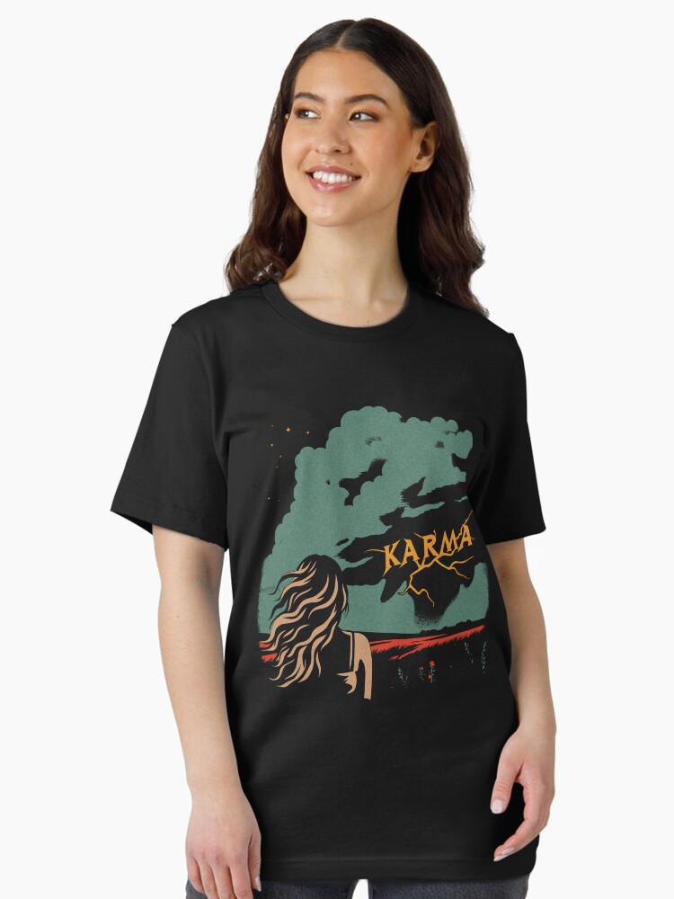 Thumbnail 2 of 7, Essential T-Shirt, Karma designed and sold by v-nerd.