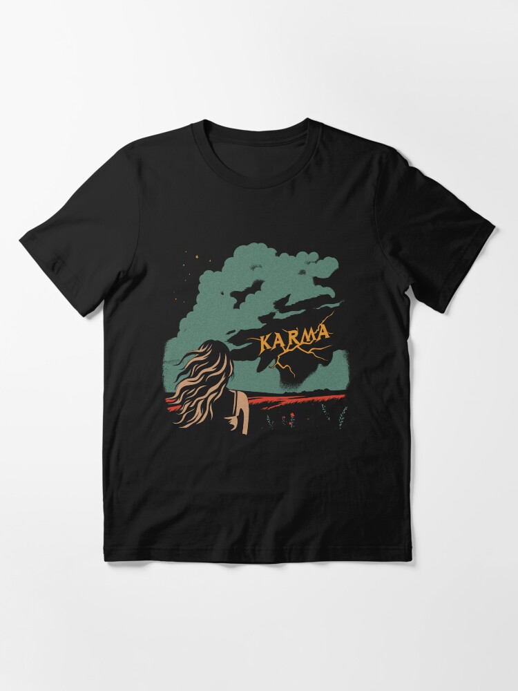 Thumbnail 3 of 7, Essential T-Shirt, Karma designed and sold by v-nerd.