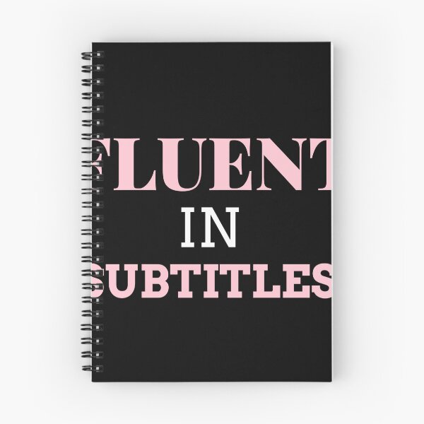 Item preview, FLUENT IN SUBTITLES designed and sold by elvadragon.