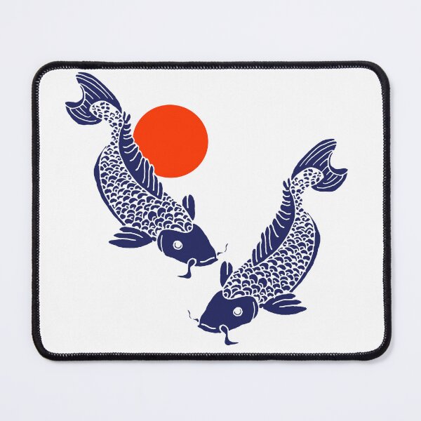 Item preview, Woodblock Carp designed and sold by LittleCatten.