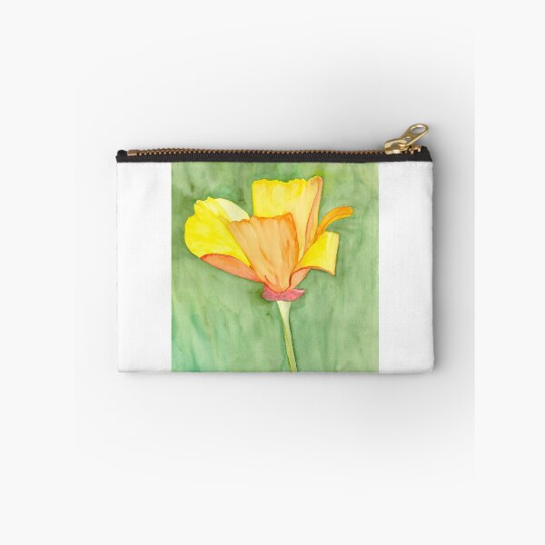 Item preview, California Poppy, original watercolor painting designed and sold by SharonRoseR.