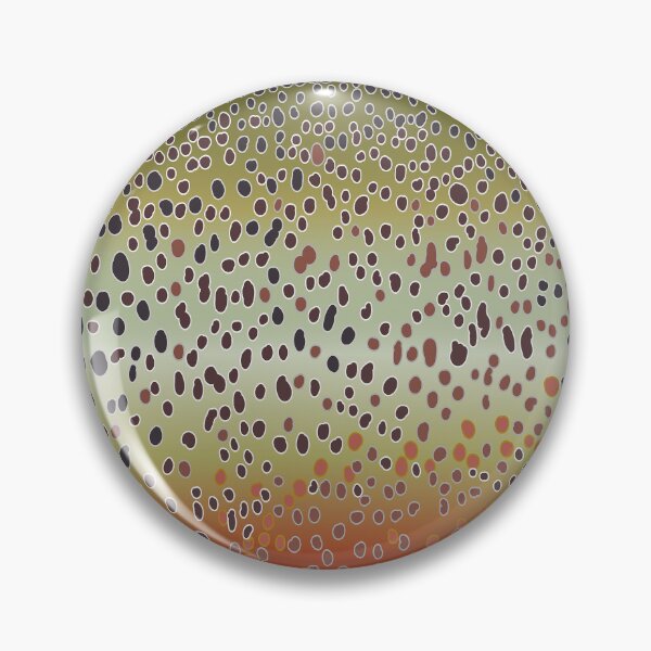 Item preview, Brown Trout Skin Pattern Fly Fishing Design designed and sold by BikeVoucherJr.