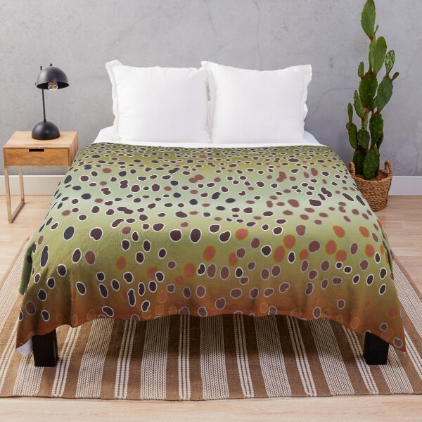 Item preview, Brown Trout Skin Pattern Fly Fishing Design designed and sold by BikeVoucherJr.