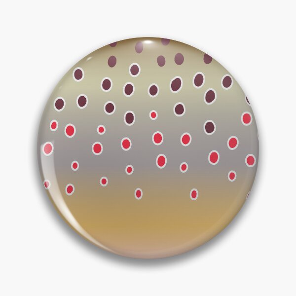 Item preview, Young Brown Trout Skin Pattern Fly Fishing Design designed and sold by BikeVoucherJr.