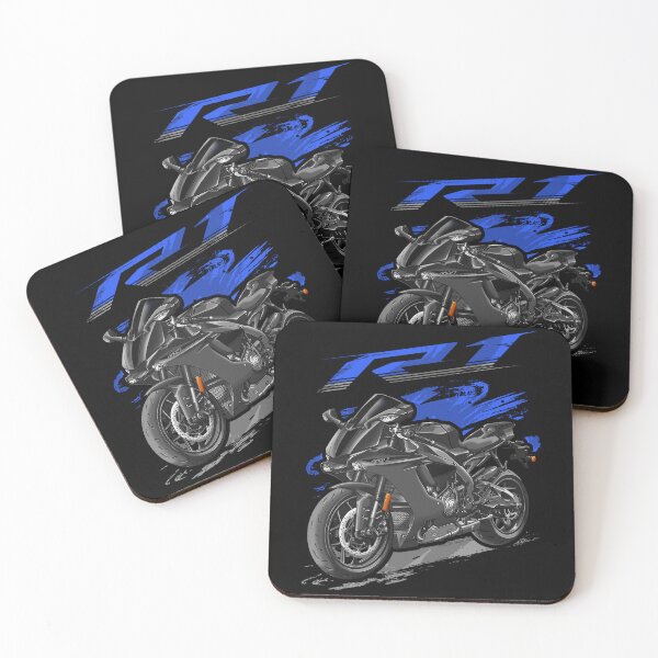 Item preview, Yamaha YZF-R1 2016 (Matte Gray) for Motorcycle Riders designed and sold by MotoApparelHub.