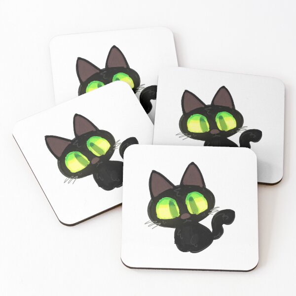 Item preview, Black cat designed and sold by Foxxey.