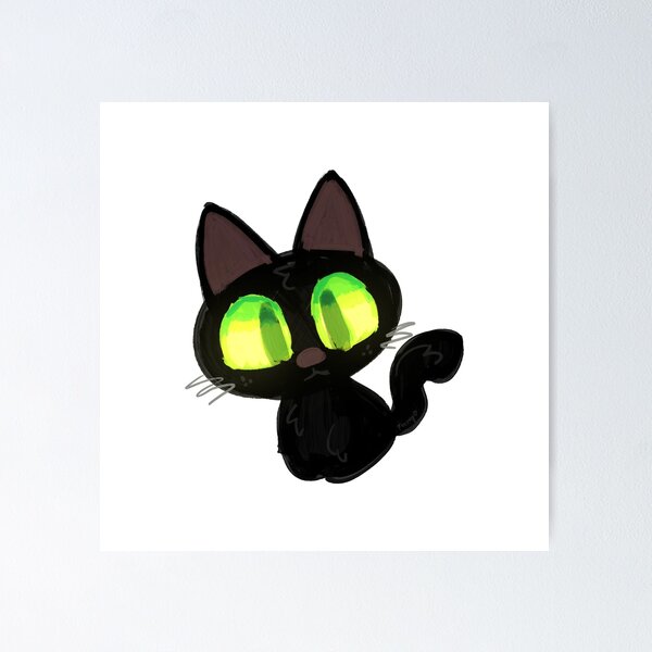 Item preview, Black cat designed and sold by Foxxey.
