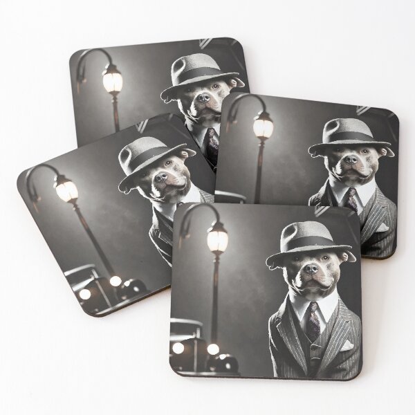 Item preview, The Mob Boss: 1930s Pitbull Noir designed and sold by AbstractAnom.