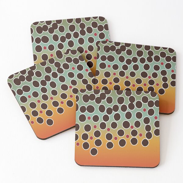 Item preview, Brown Trout Skin Pattern Fly Fishing Design designed and sold by BikeVoucherJr.
