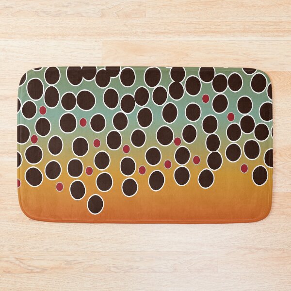 Item preview, Brown Trout Skin Pattern Fly Fishing Design designed and sold by BikeVoucherJr.