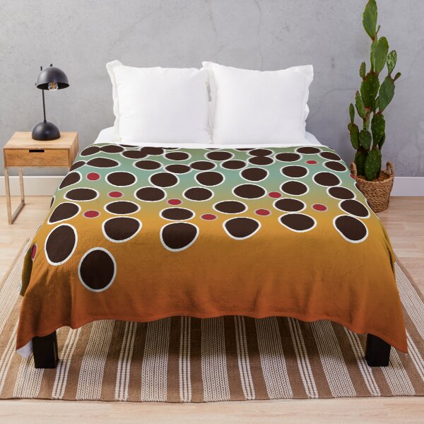 Item preview, Brown Trout Skin Pattern Fly Fishing Design designed and sold by BikeVoucherJr.