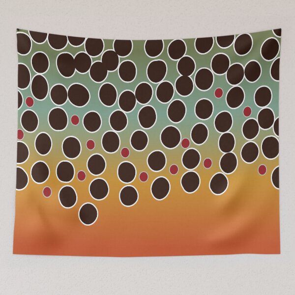Item preview, Brown Trout Skin Pattern Fly Fishing Design designed and sold by BikeVoucherJr.