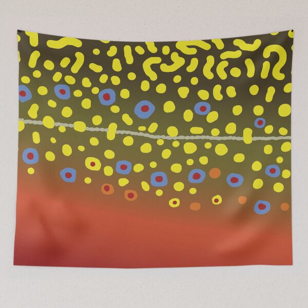 Item preview, Brook Trout Skin Pattern Fly Fishing Design designed and sold by BikeVoucherJr.