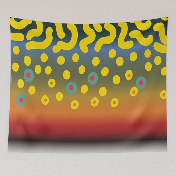 Item preview, Brook Trout Skin Pattern Fly Fishing Design designed and sold by BikeVoucherJr.