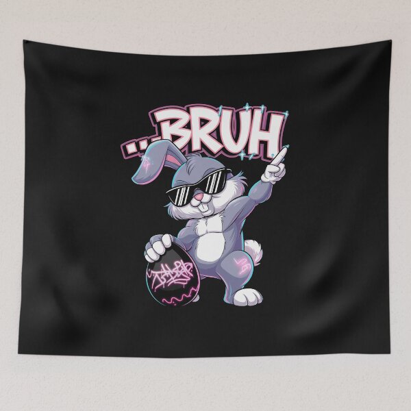 Item preview, Dabbing Bunny Bruh Meme Easter Day Dab Bunny Teens Boys Kids designed and sold by TalalosART.