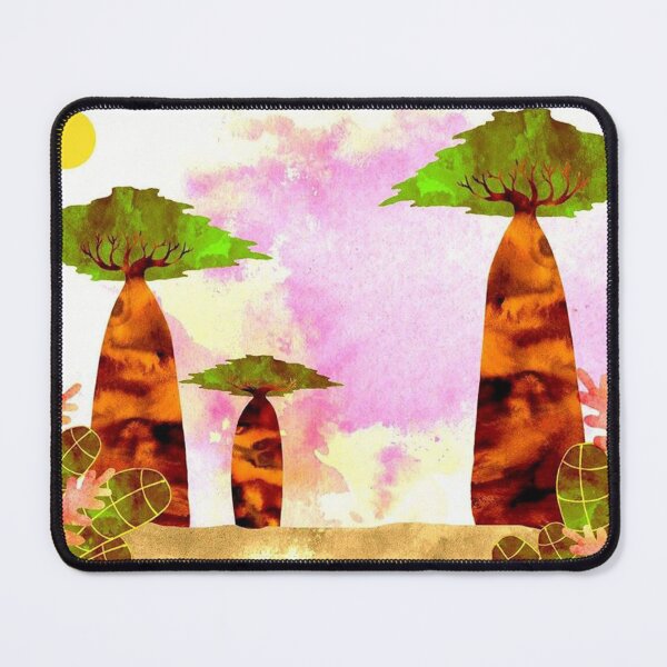 Item preview, Children's Illustration of Baobabs from Madagascar | Colourful and Charming Design designed and sold by lucamendieta.