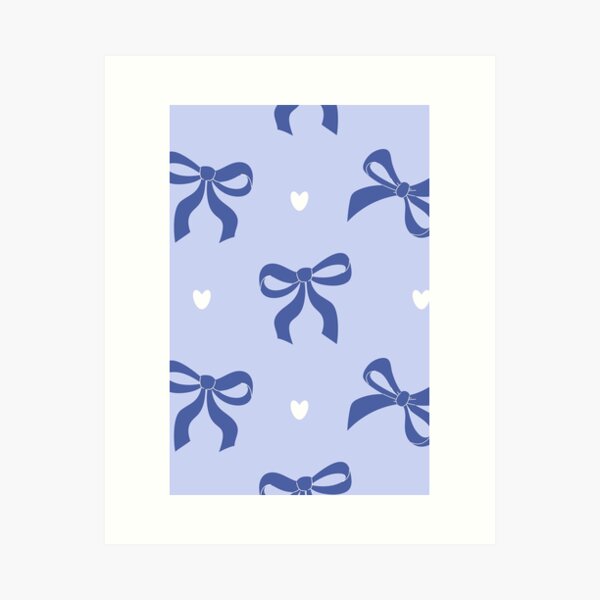 Item preview, Blue Bows Coquette designed and sold by RaddyMae.