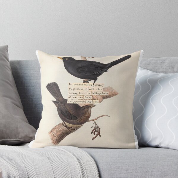 Item preview, Bird Divination: Black Bird (almanacofbirds.org) designed and sold by mariapopova.
