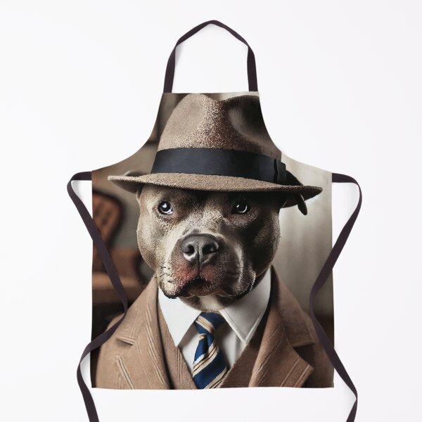 Item preview, The Gentleman Gangster: 1940s Pitbull Elegance designed and sold by AbstractAnom.
