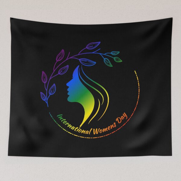 Item preview, International Womens Day, LGBTQ Graphic, Classic Flag Graphic, 8TH MARCH, International Womans Day, Powerful, strong, Inspirational,  designed and sold by PrideBeProud.