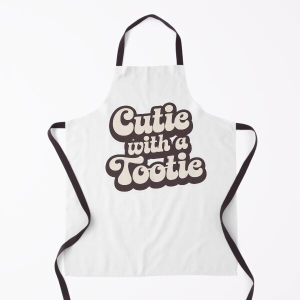 Item preview, Cutie with a Tootie – Retro Groovy Sticker for Vintage Lovers & Fun Vibes designed and sold by WatermelonPink.
